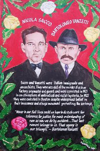 200x302 Sacco And Vanzetti - Sacco And Vanzetti Painting