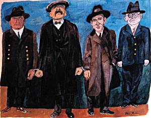 300x235 Yale Bulletin And Calendar - Sacco And Vanzetti Painting