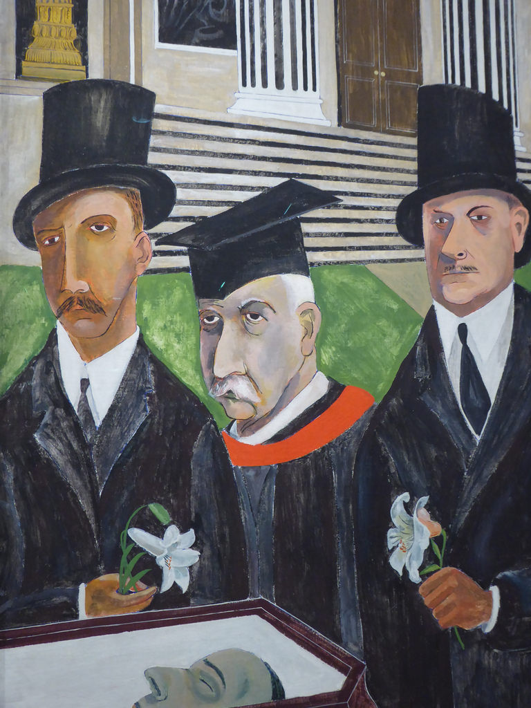 768x1024 Chicago, Art Institute, America After The Fall Painting - Sacco And Vanzetti Painting