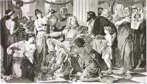 513x295 The Goths Sack Rome (August 24, 410 Ce) - Sack Of Rome Painting