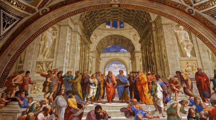 750x418 The Sack Of Rome Luther's Graffiti In Raphael's Rooms - Sack Of Rome Painting