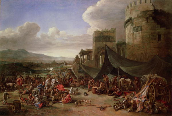 600x403 The Sack Of Rome In 1527 Painting Johannes Lingelbach Oil Paintings - Sack Of Rome Painting