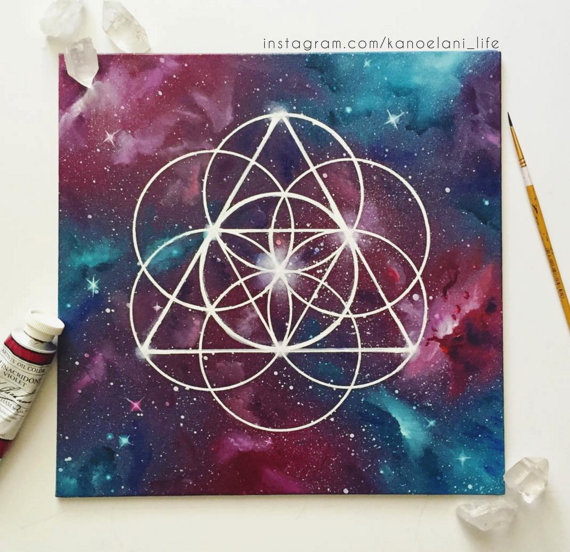 570x552 Sacred Geometry Art - Sacred Geometry Painting