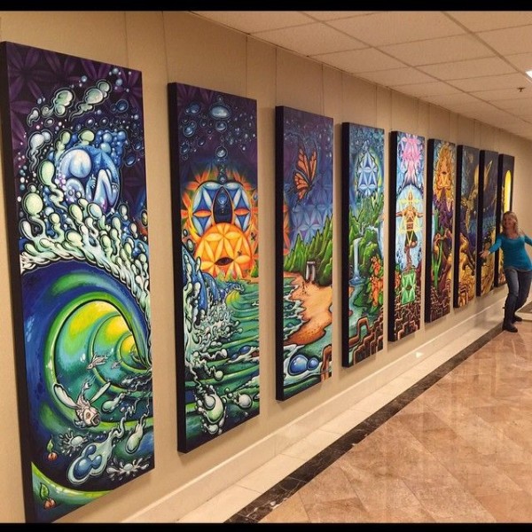 600x600 Sacred Geometry Art Exhibit - Sacred Geometry Painting