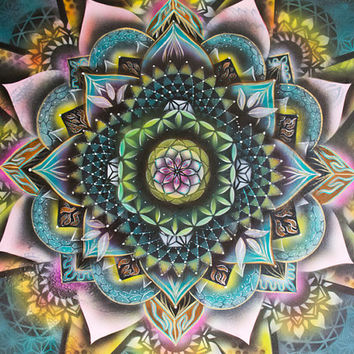 354x354 Cell - Sacred Geometry Painting