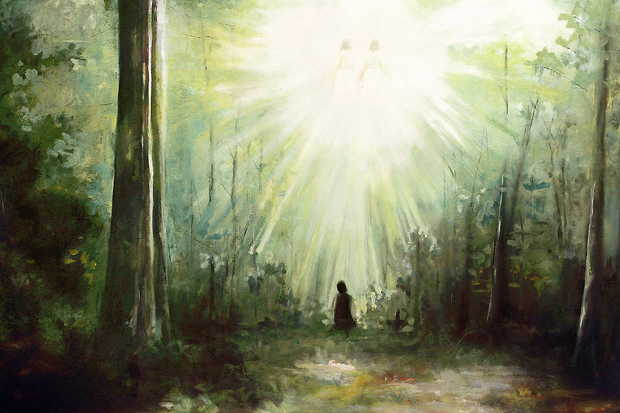 900x600 Sacred Grove Painting By Brent Borup - Sacred Grove Painting