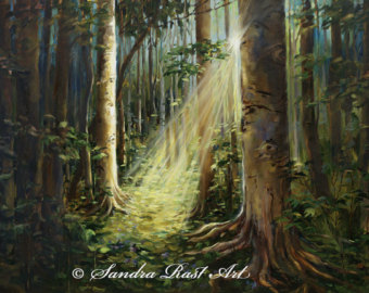 340x270 Sacred Tree Painting Etsy - Sacred Grove Painting