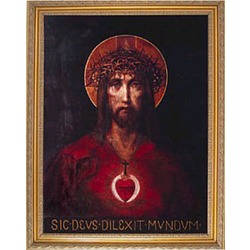 250x250 The History Of The Sacred Heart Of Jesus Devotion, Part Two - Sacred Heart Of Jesus Painting