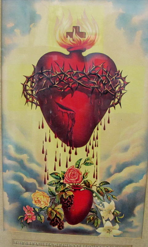 481x800 Meaning Of Sacred And Immaculate Hearts Feast Days Are Upon Us - Sacred Heart Painting