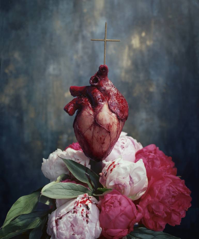 770x924 Saatchi Art Sacred Heart Photography By Genevieve Blais - Sacred Heart Painting