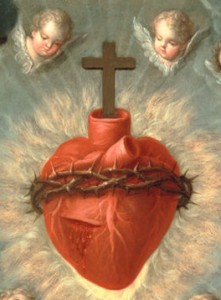 221x300 How We Made Reparation To The Sacred Heart Tan Homeschool - Sacred Heart Painting