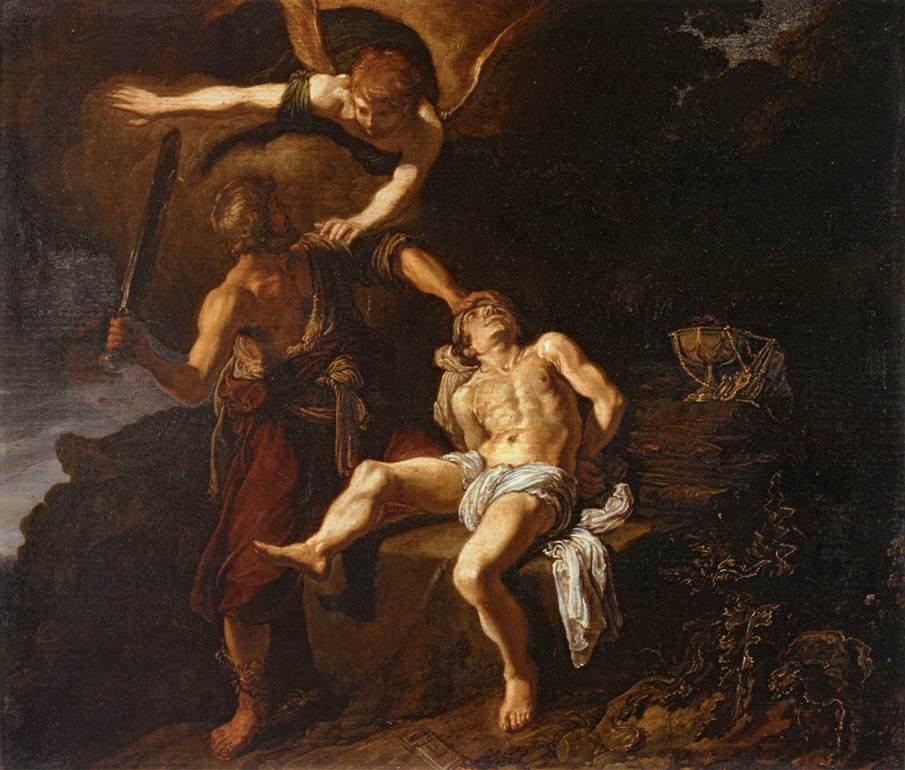 905x770 Filepieter Lastman - Sacrifice Of Isaac Painting