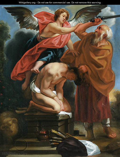 504x660 The Sacrifice Of Isaac - Sacrifice Of Isaac Painting