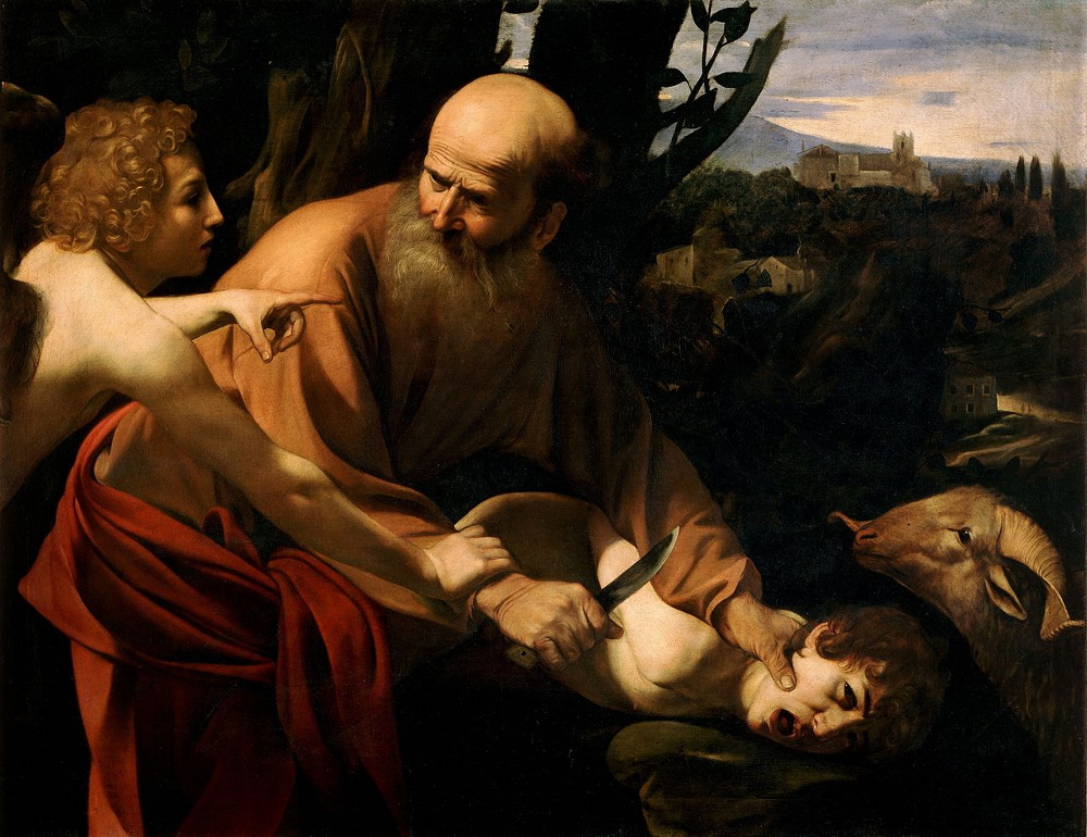 1000x770 Caravaggio The Sacrifice Of Isaac (1603) - Sacrifice Of Isaac Painting