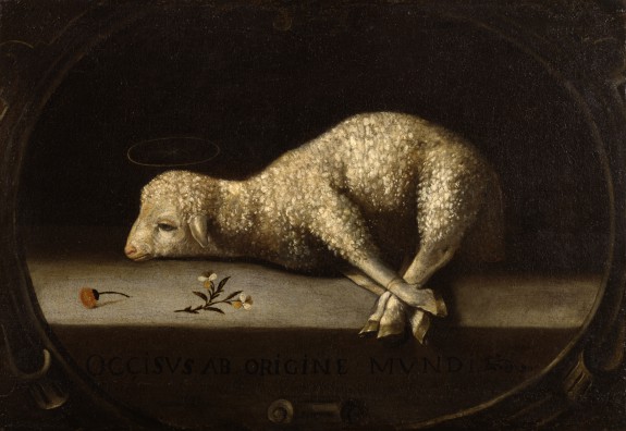 575x396 The Sacrificial Lamb The Walters Art Museum Works Of Art - Sacrificial Lamb Painting