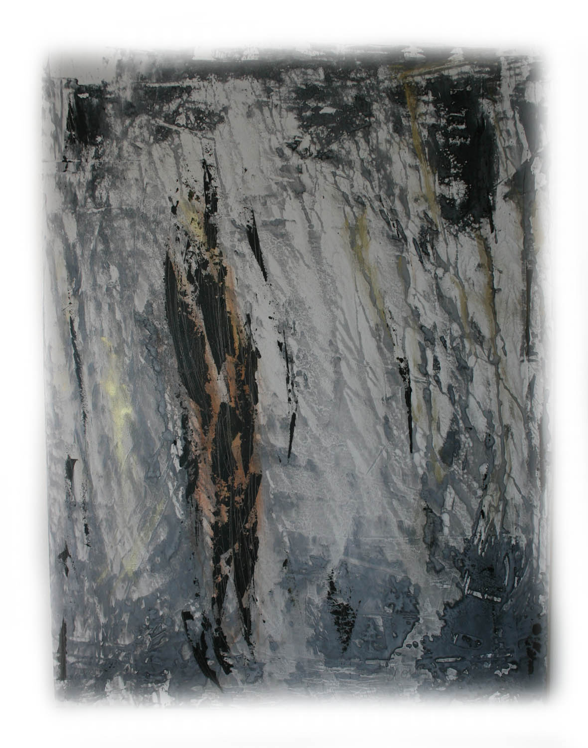 1180x1500 Abstract Art Art By Mona - Sad Abstract Painting