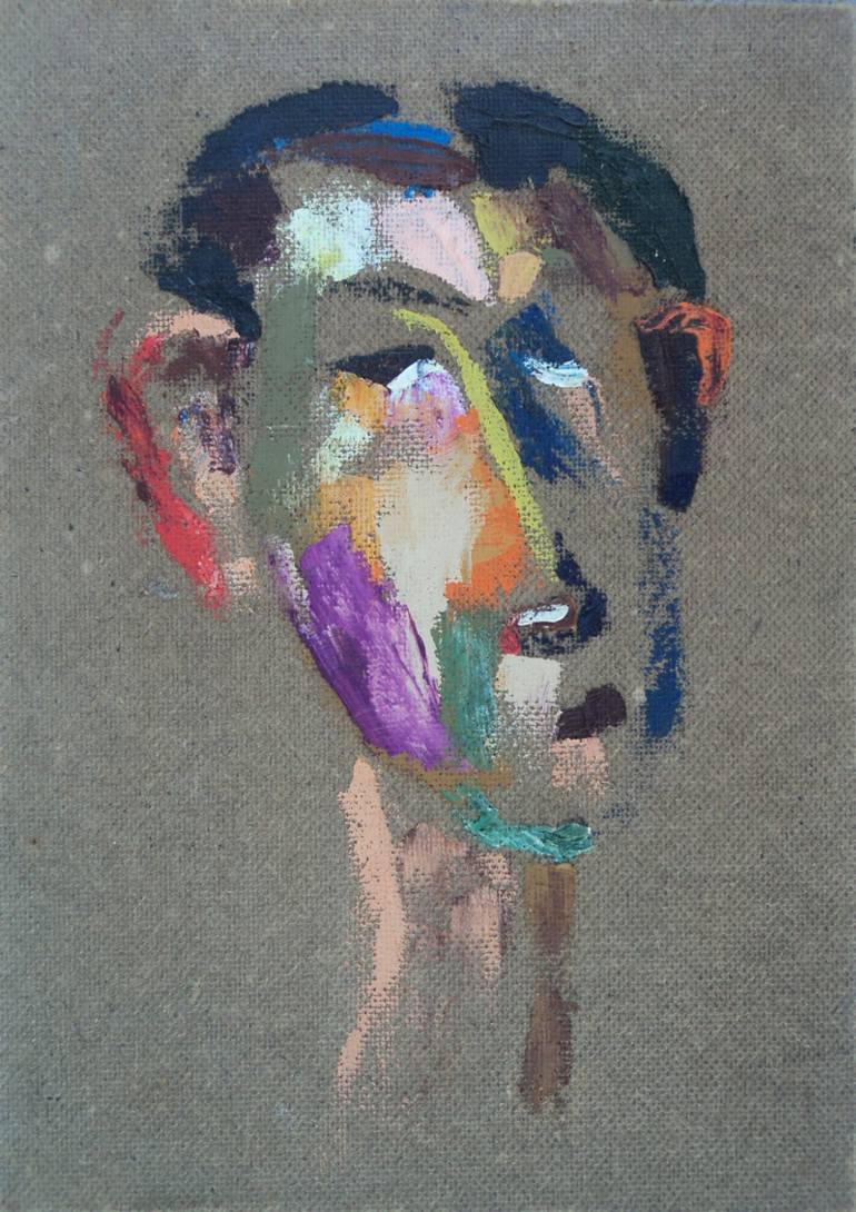 770x1090 Saatchi Art Sad Boy Painting By Djamshid Adilov - Sad Boy Painting