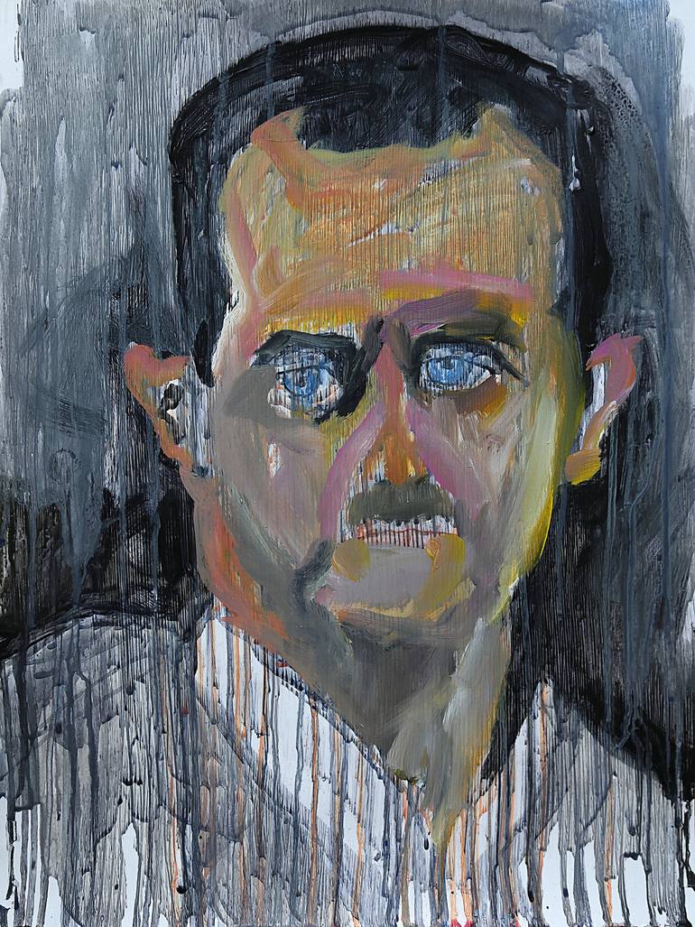 770x1027 Saatchi Art As Sad Child Painting By Andrea Lacher Bryk - Sad Child Painting