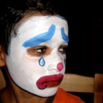 150x150 Face Painting - Sad Clown Face Painting