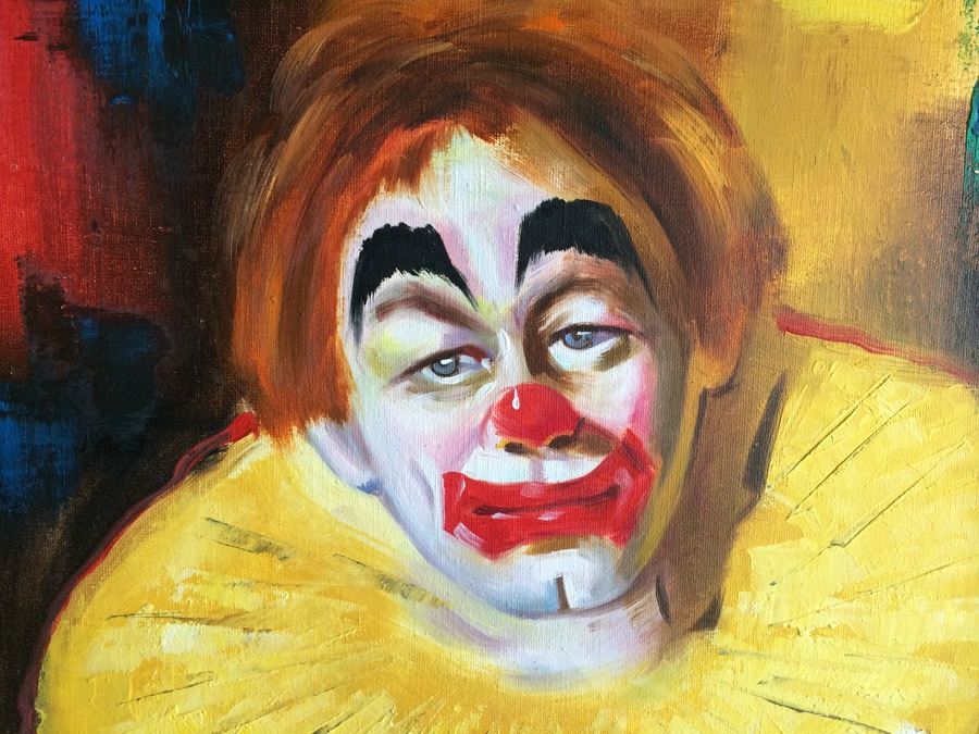 900x675 Sad Clown Painting - Sad Clown Face Painting