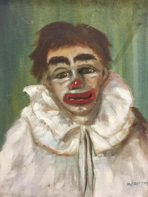 Sad Clown Painting at PaintingValley.com | Explore collection of Sad ...