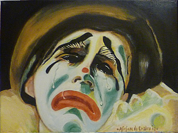600x449 Sad Clown Painting - Sad Clown Painting Artist