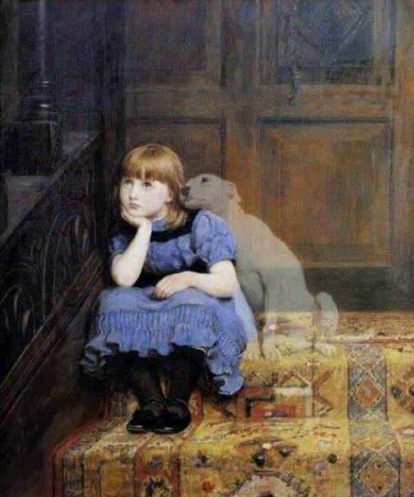 600x720 If Youve Lost A Pet. So Sweet Animal - Sad Dog Painting