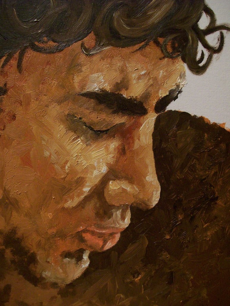 Sad Face Painting at PaintingValley.com | Explore collection of Sad