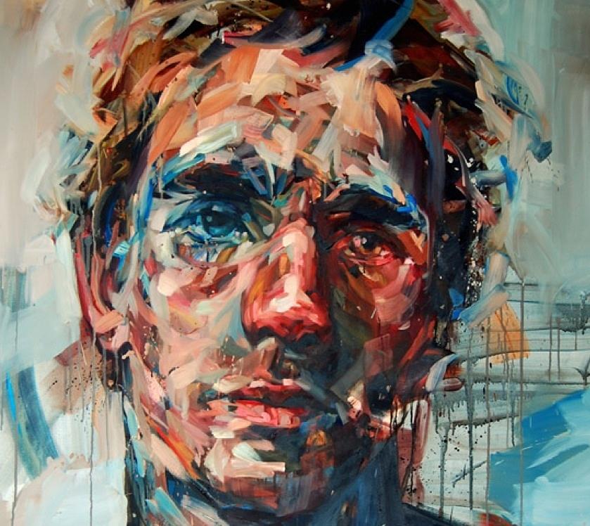 839x748 Sad Face Painting By J Michael Mcconnell - Sad Face Painting