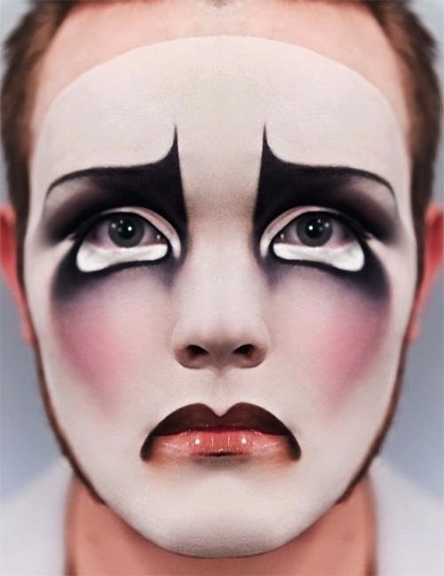 Sad Face Painting at PaintingValley.com | Explore collection of Sad