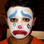 Sad Face Painting at PaintingValley.com | Explore collection of Sad