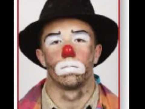 480x360 Hobo Clown Makeup - Sad Hobo Clown Painting