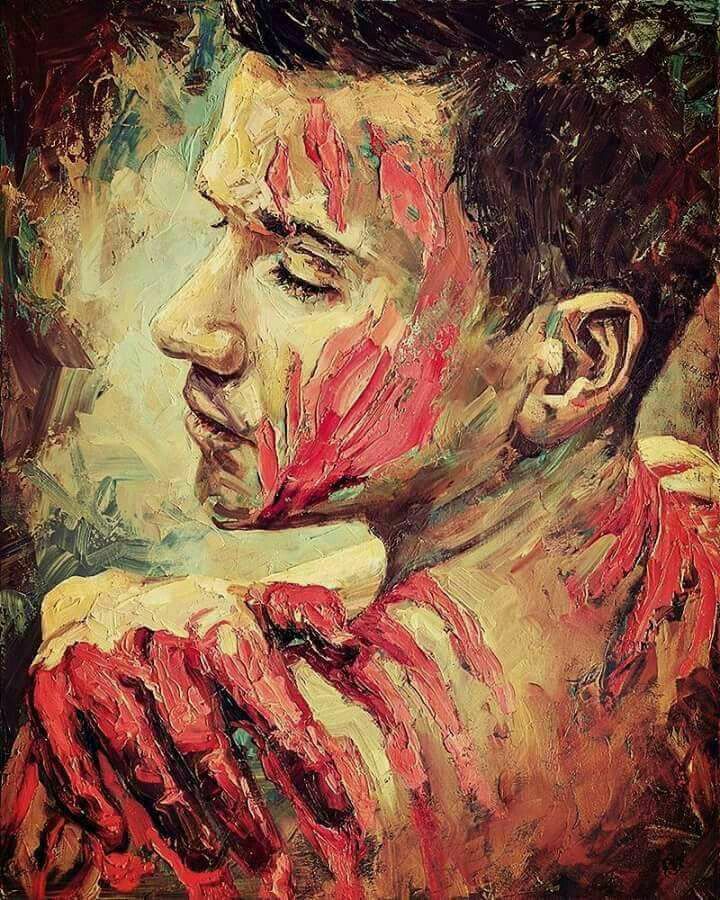 720x900 Sad Painting Photography Passion Sad Paintings - Sad Painting