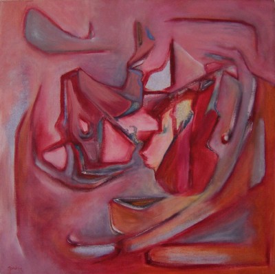 400x399 Sadness For The Bull Paintings - Sad Painting Abstract