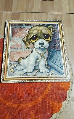 250x400 Vintage Big Eyes Collection On Ebay! - Sad Puppy Painting