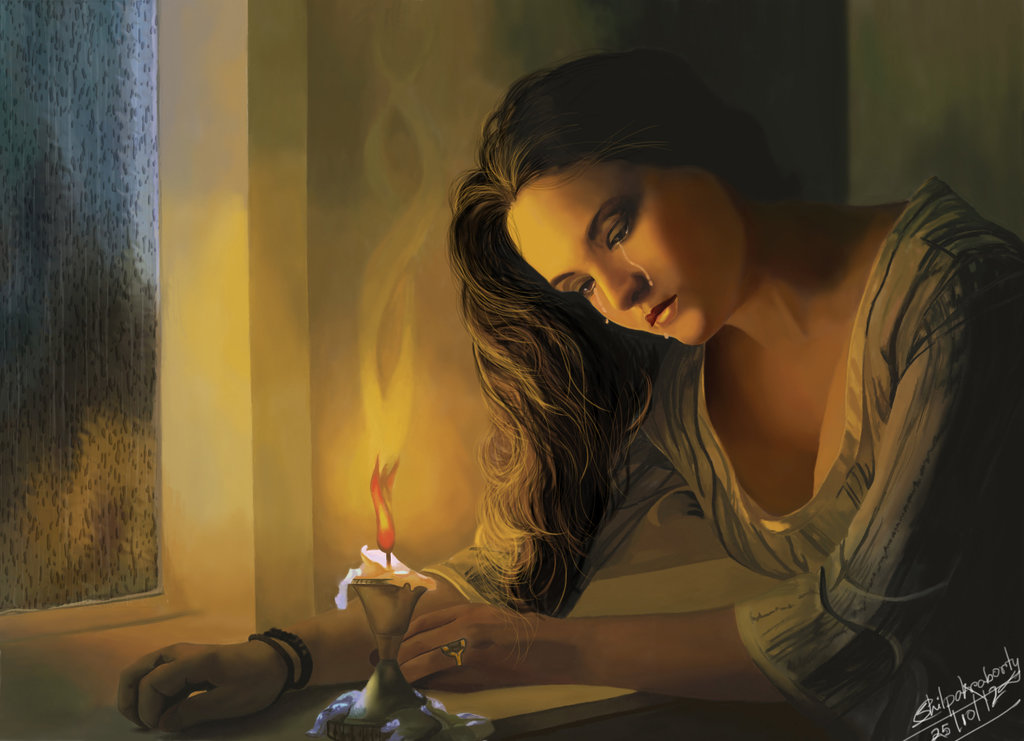 1024x741 Sad Woman Painting - Sad Woman Painting