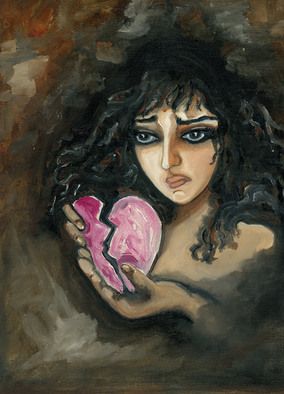 284x394 Famous Sad Paintings Sad Woman Famous Painting Oil Painting - Sad Woman Painting