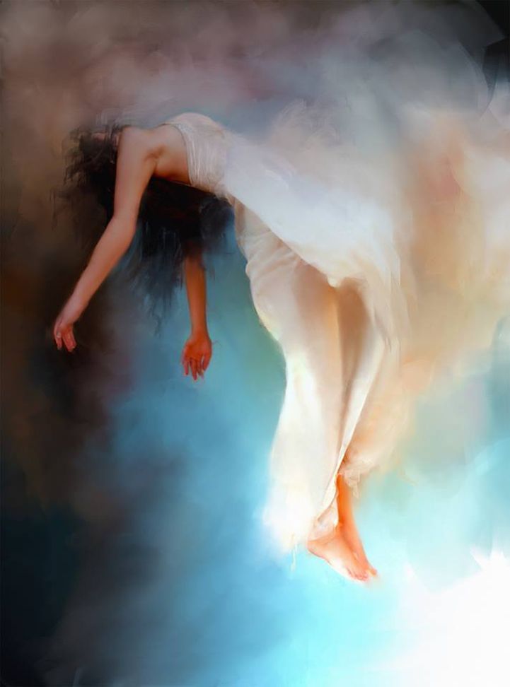 721x972 Lonely Sad Woman Painting - Sad Woman Painting