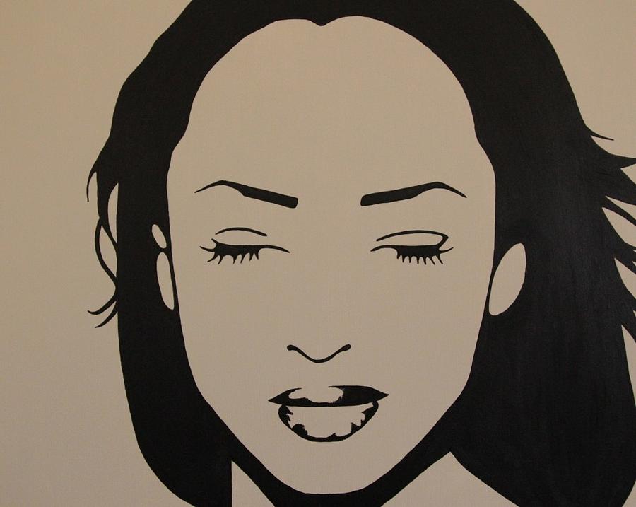 900x717 Sade Painting By D Cobain - Sade Painting
