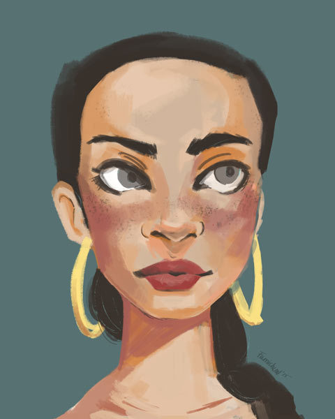 480x600 Painting My Art Sade Artists On Tumblr Afropunk Black Lives Matter - Sade Painting
