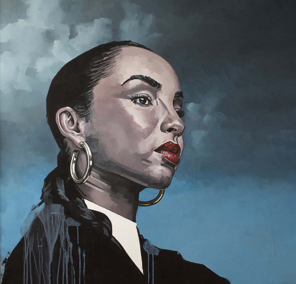1000x962 Sade Adu Maria Mouskos - Sade Painting