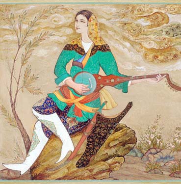 369x375 Persian Painting - Safavid Painting