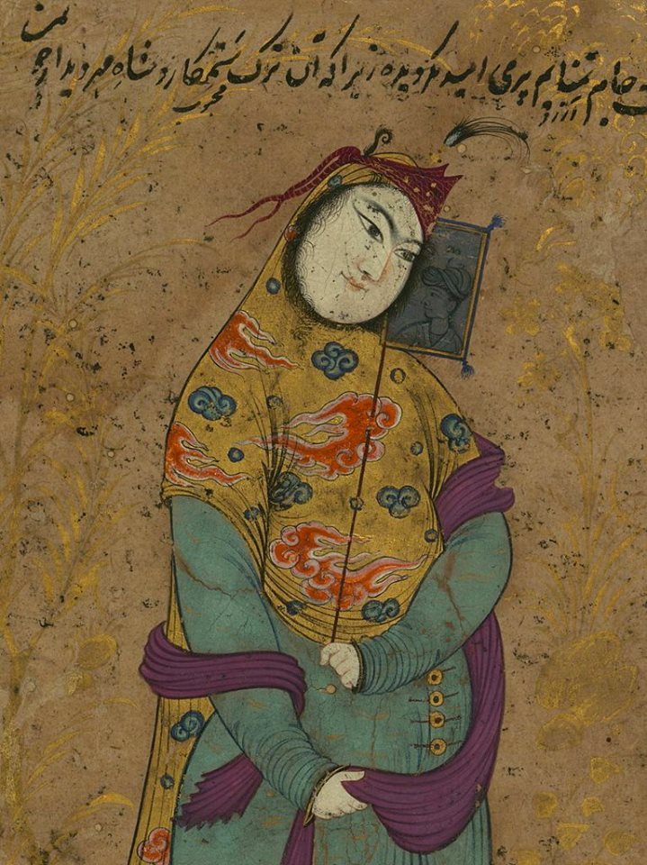 719x960 Artwork By Reza Abbasi - Safavid Painting