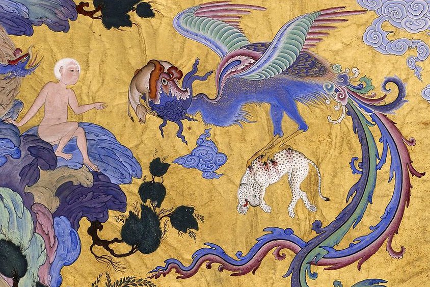 844x563 School Of Traditional Arts On Twitter Safavid Miniature Painting - Safavid Painting