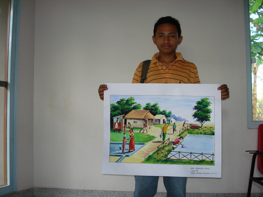 1024x768 Arghyam, Youth Volunteers Union Open Painting - Safe Painting