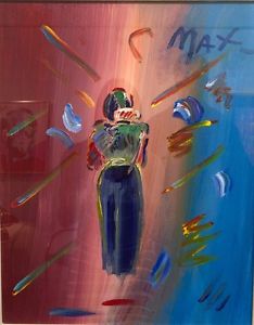 234x300 Peter Max Sage Painting Original Acrylic On Canvas Ebay - Sage Painting