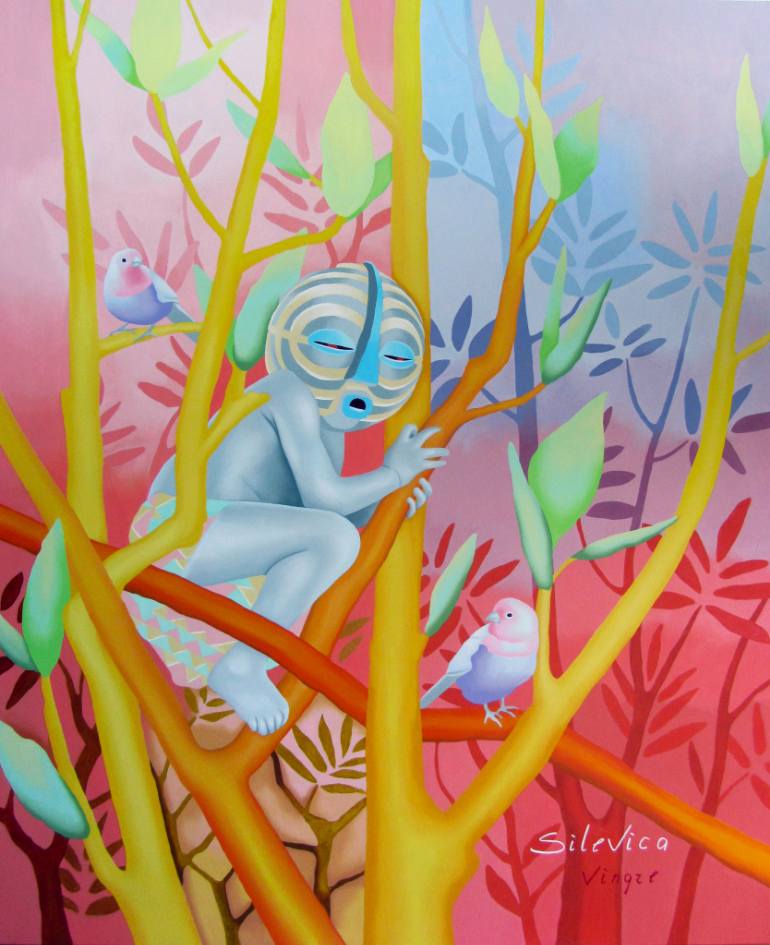 770x945 Saatchi Art Sage Painting By Sandra Vingre - Sage Painting