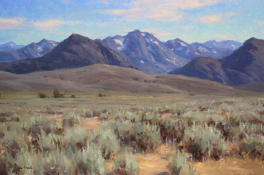 1024x679 Raymarart Painting Competition Entry - Sagebrush Painting