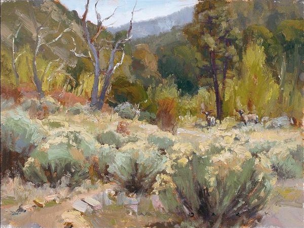600x451 The 146 Best Artist - Sagebrush Painting