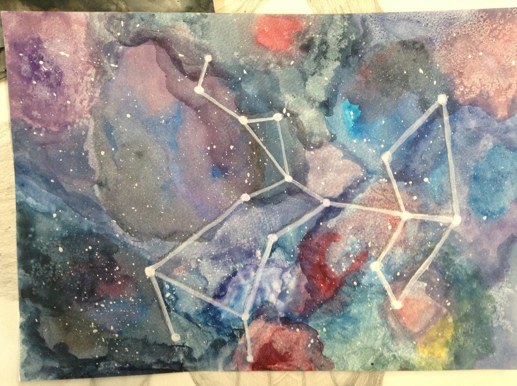 1024x765 Sagittarius Painting - Sagittarius Painting